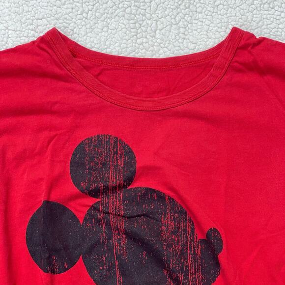 Disney Mickey Mouse Graphic Silhouette T-Shirt Top Womens Size XXL - Picture 8 of 8